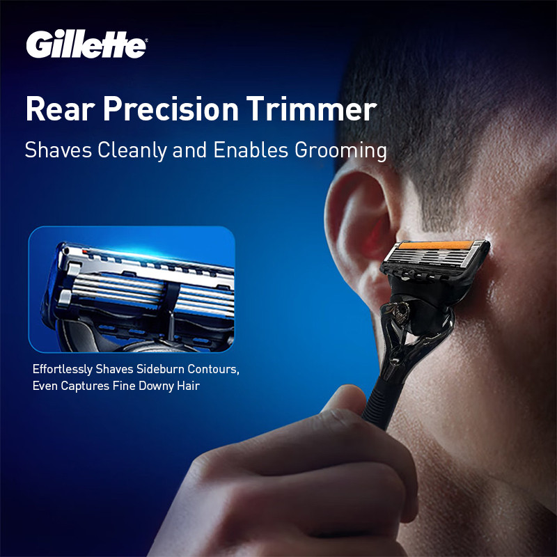 Gillette Fusion ProGlide Razor Kit 5 ชั้น Ultra-thin Blade Mens Beard ...