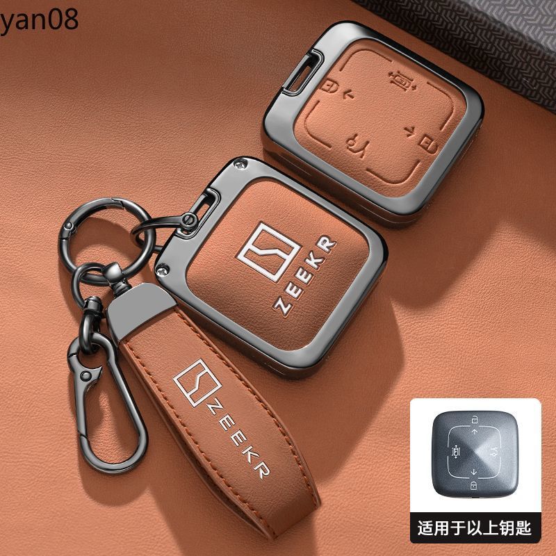 รถสมาร์ท Remote Key กรณี Fob ฝาครอบผู้ถือ Shell กระเป๋าสําหรับ Zeekr ...