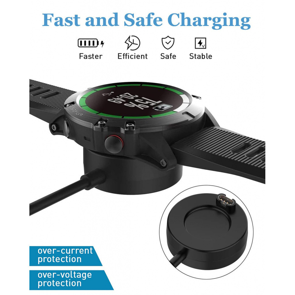 เหมาะสำหรับ Garmin Sport Watch Charger Flytime 945/245 x7 7x 6 255 955 ...
