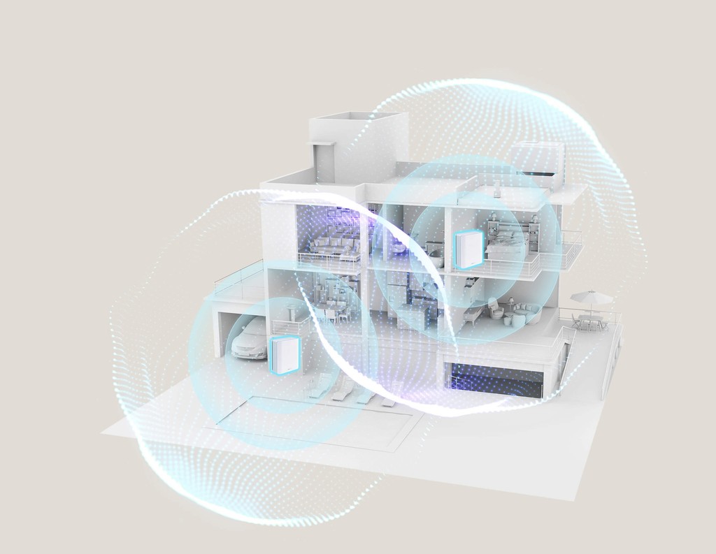 ASUS ZenWiFi BT8 (W-2-PK) Tri-band WiFi 7 Smart AiMesh Extendable ...