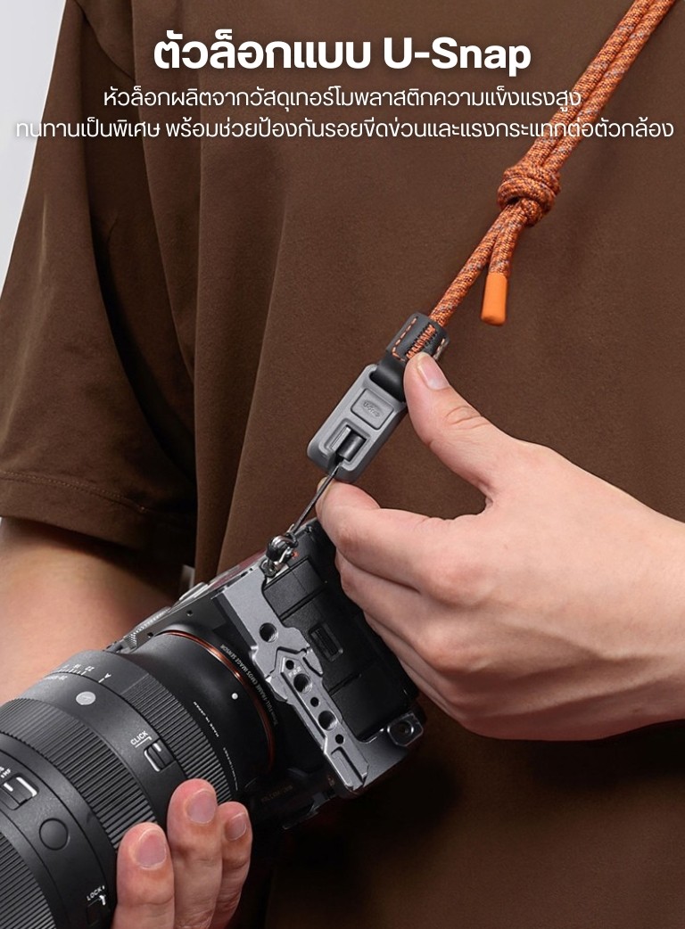 Ulanzi CSS2 Quick Release Lite สายคล้องกล้อง ระบบปลดเร็ว สำหรับ ...