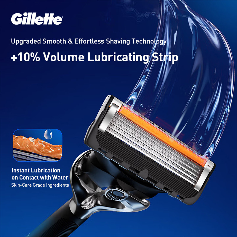 Gillette Fusion ProGlide Razor Kit 5 ชั้น Ultra-thin Blade Mens Beard ...