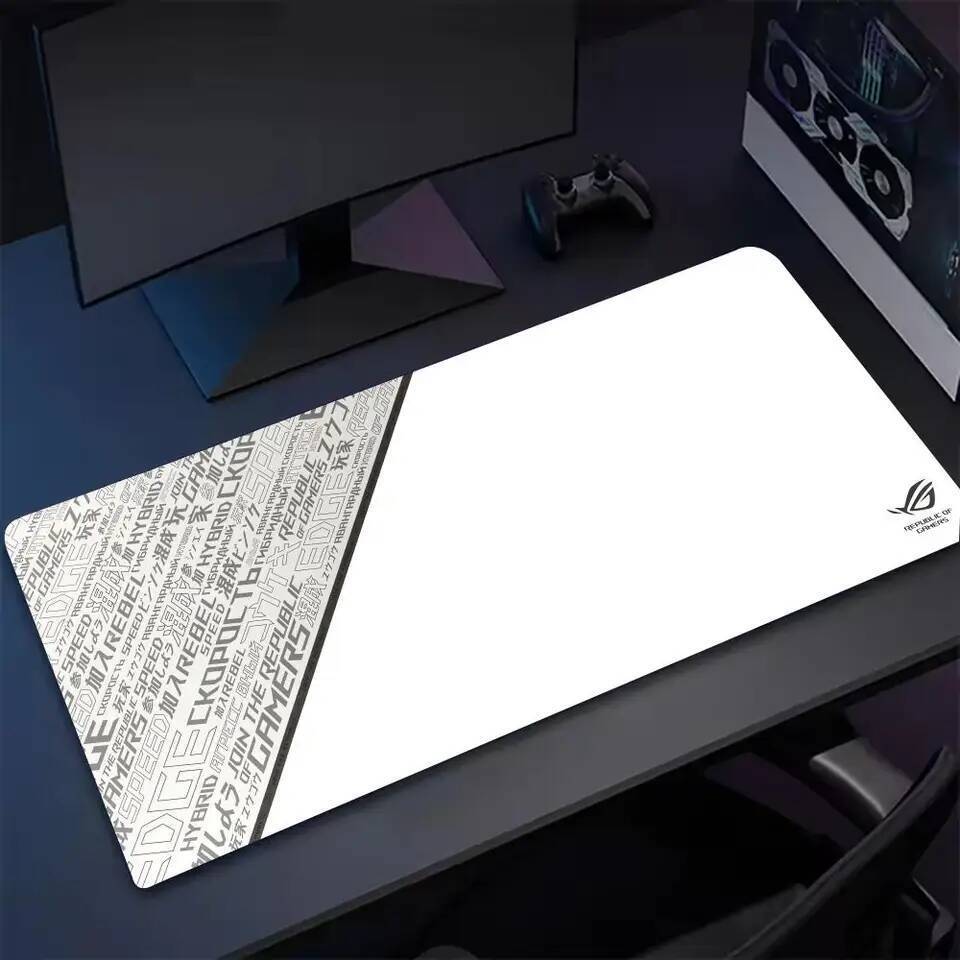 Cool Anime Asus Rog แผ่นรองเมาส์จอภาพขนาดใหญ่ MousePad XXL Gaming ยาง mini PC ล็อคแท็บเล็ตแผ่นรองเม้าส์คอมพิวเตอร์ Gamers office