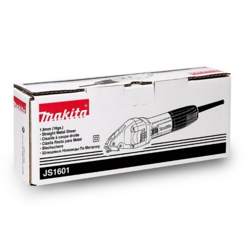 MAKITA กรรไกรไฟฟ้า รุ่น JS1601 กำลังไฟฟ้าที่ใช้ 380W ใช้กับเหล็กสูงสุด ...