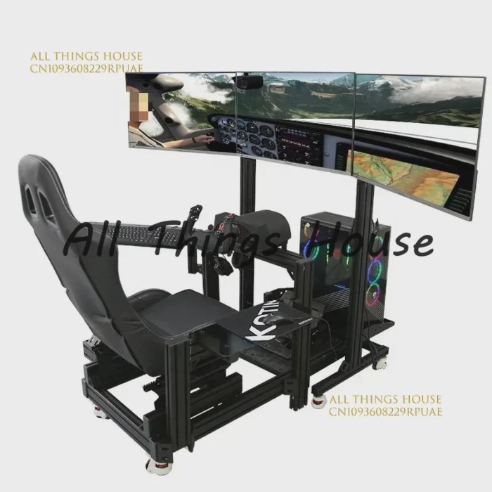 Wholesale Full Racing Experience Custom Adjustable Aluminum Sim Racing ...
