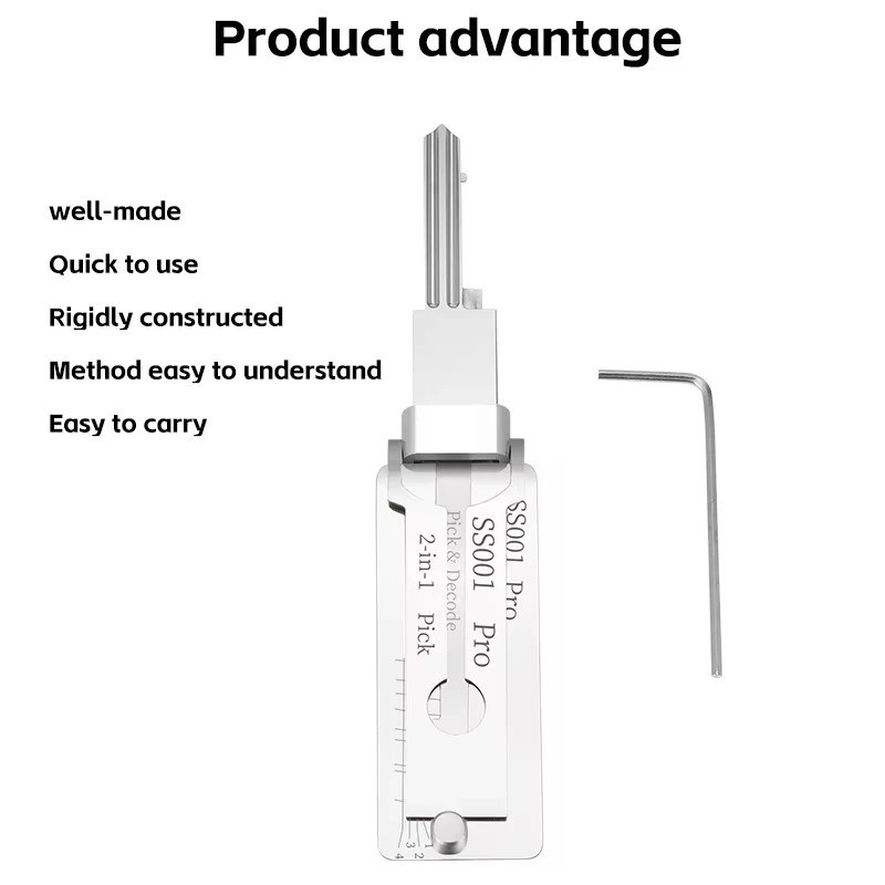 SS001 PRO SS002 PRO Key ถอดรหัสสแตนเลส Precision เครื่องมือ O-ring ...