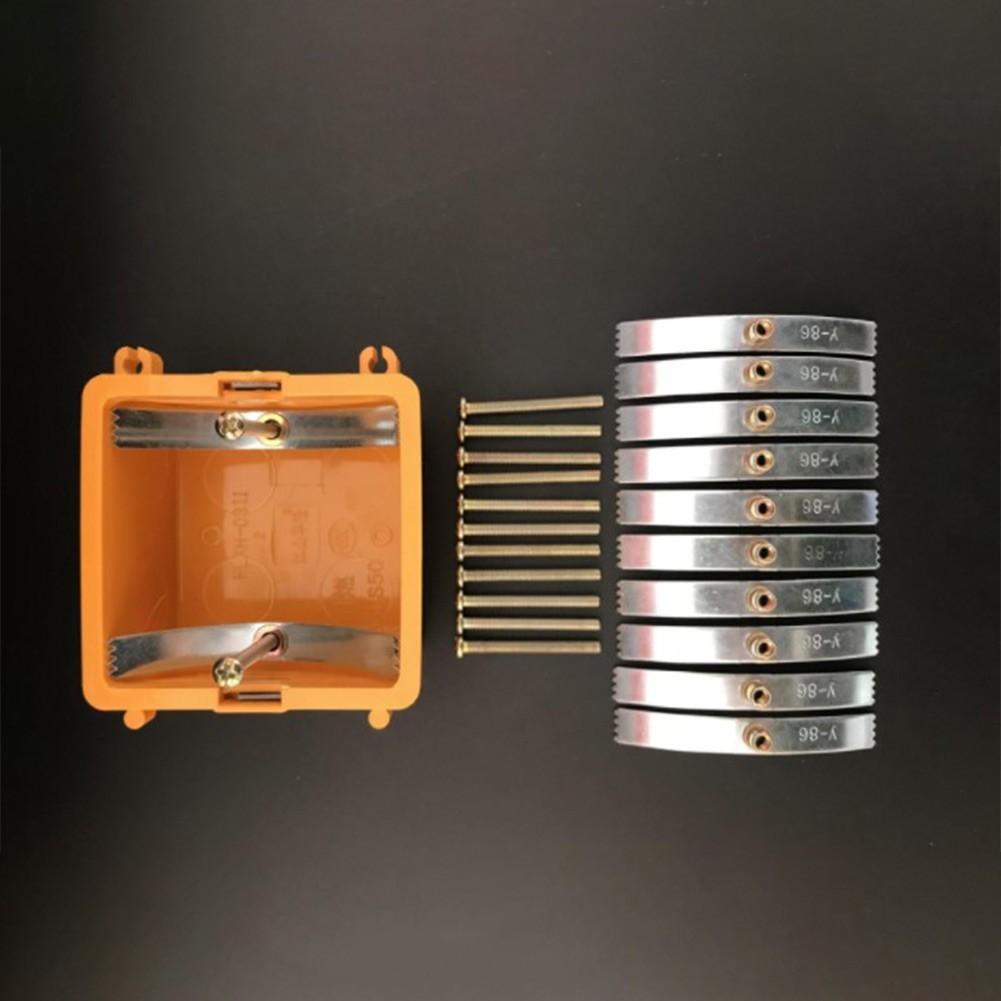rxi Wall Box Repair Screw Steel Junction Fix Socket Box Mount | Shopee ...