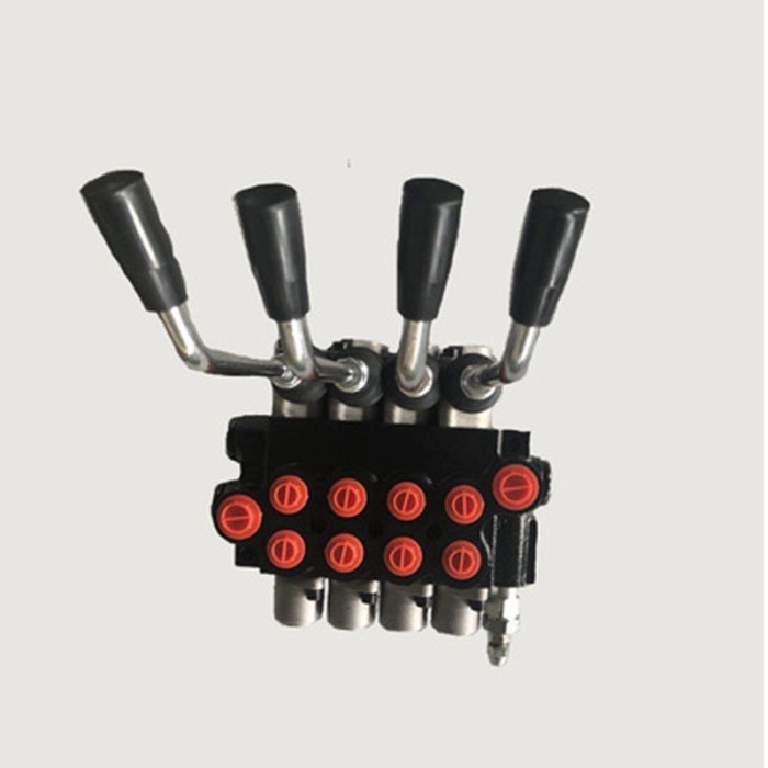 4 Spool hydraulic directional control valve 11gpm, double-acting ...
