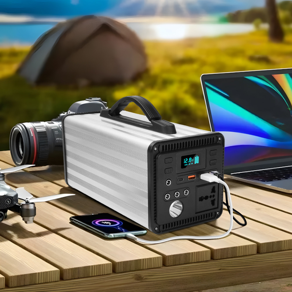 power station camping power box แคมป์ปิ้ง 300W ไฟสำรองแคมปิ้ง 100Ah/220 ...