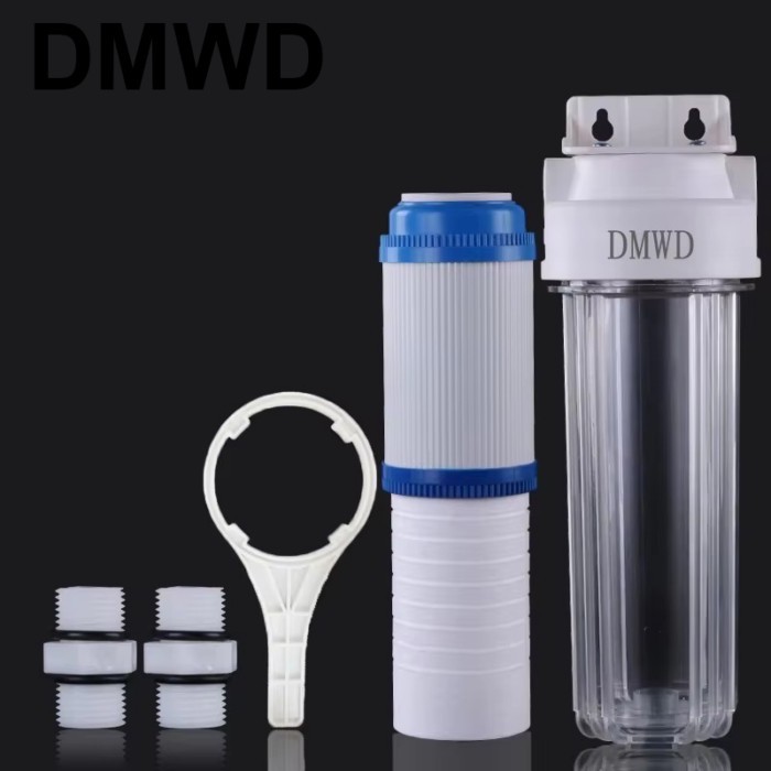 DMWD 10 inches Pre-filter PP Cotton Explosion-proof Transparent Bottle ...