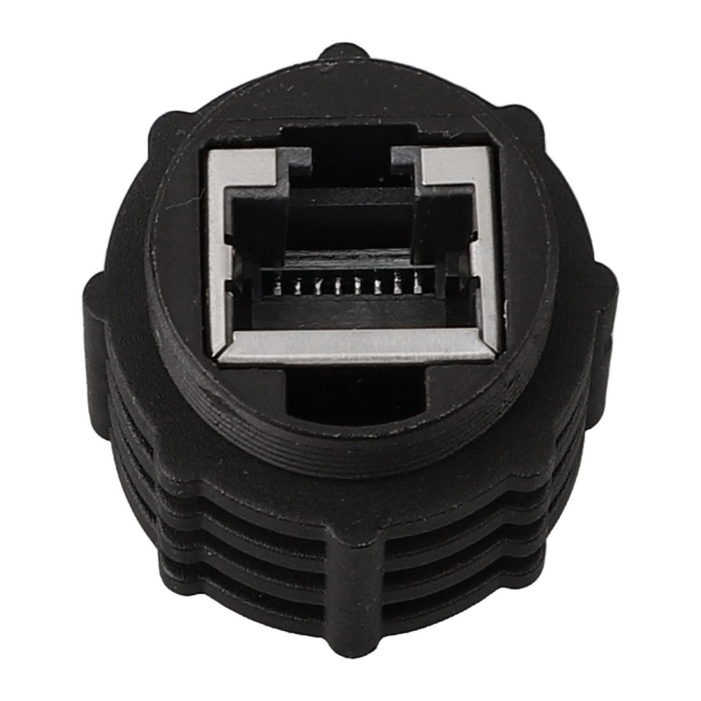 ดลสดดE13 ขั้วต่อกันน้ํา Network Switch Coupler เกลียว Dual NetworkPort ...