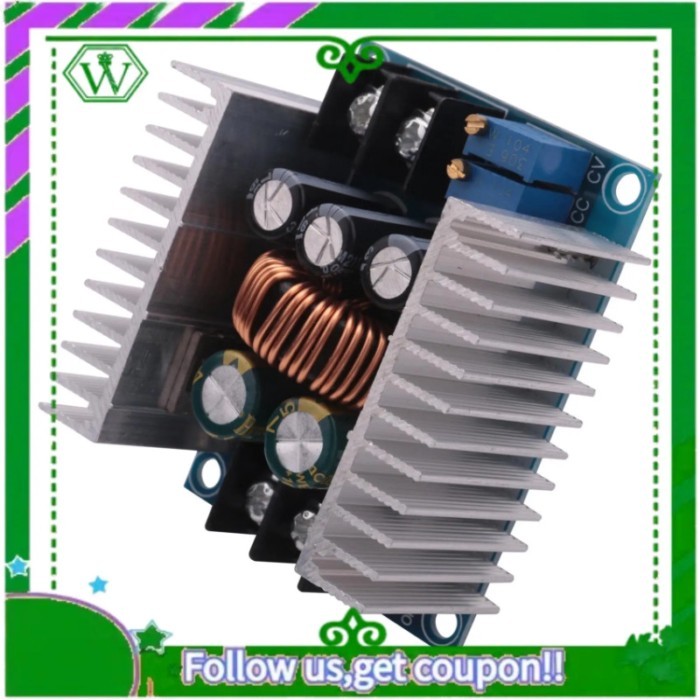 AC34-Step Down 300W 20A Module Buck Converter CC CV DC Power Supply ...