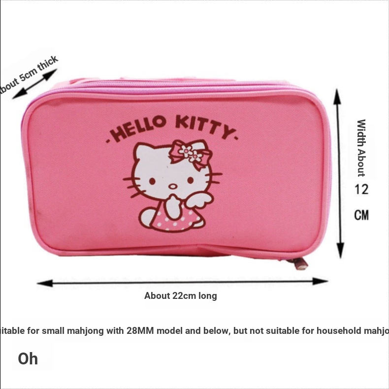 mahjong-storage-box-กระเป๋าเก็บของ-ลายไพ่นกกระจอก-hello-kitty