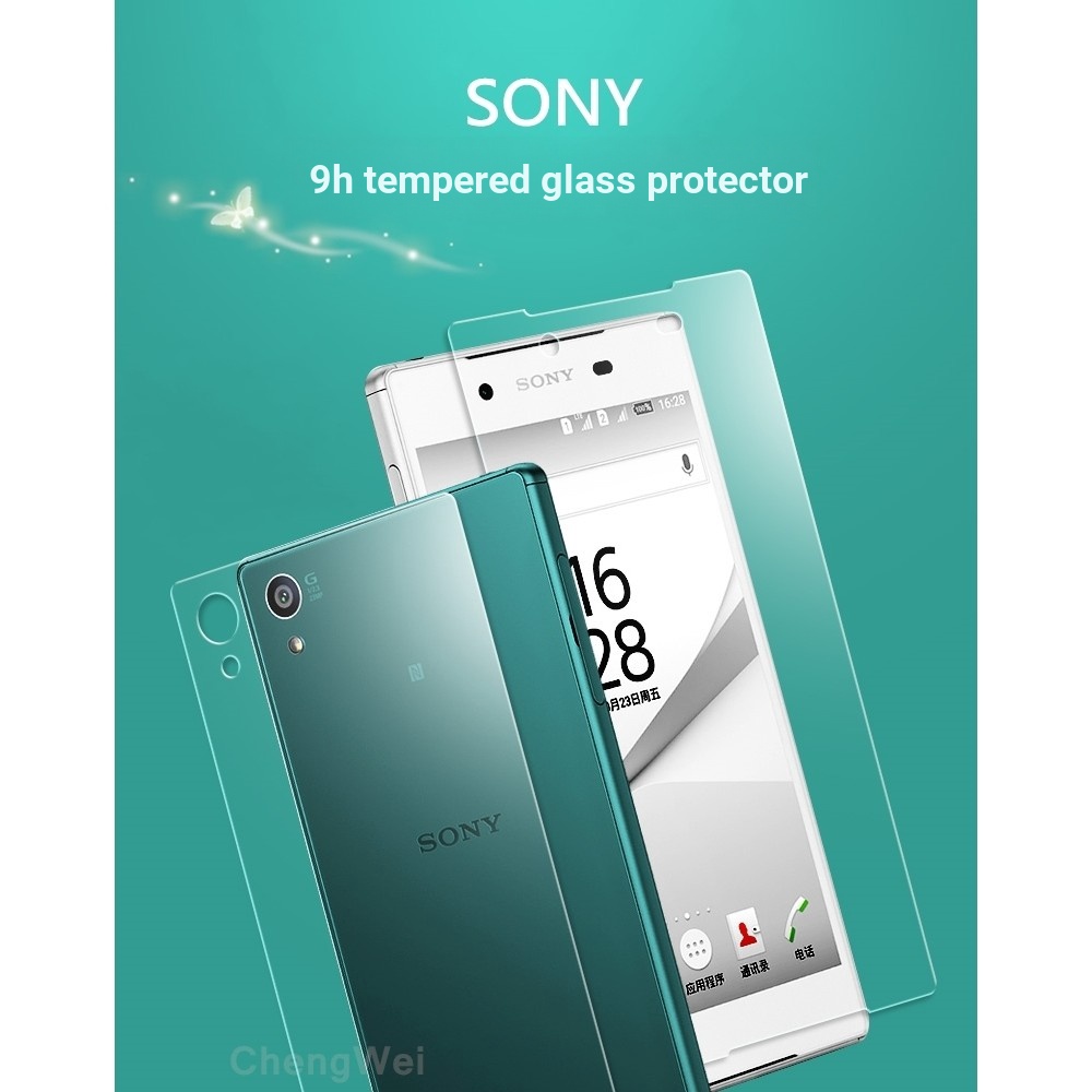 ภาพหน้าปกสินค้าสติกเกอร์กระจก ป้องกันรอย สําหรับ Sony XA1 XA2 Ultra XZP XZ2P XZ3 XZ2 XZ1 Plus XZs XP L2 จากร้าน su15876182337s.th บน Shopee