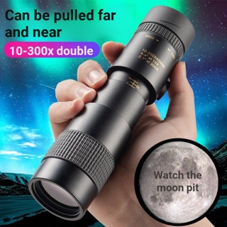 กล้องโทรทรรศน์ตาข้างเดียว ความละเอียดสูง 10-300 10-300 ขนาดเล็ก แบบพกพา สําหรับผู้ใหญ่ 4.13