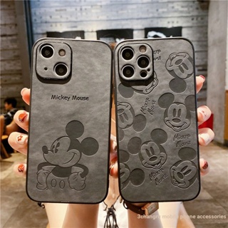 Disney เคสโทรศัพท์มือถือหนังนิ่ม ลายการ์ตูนดิสนีย์ มิกกี้เมาส์ รวมทุกอย่าง สําหรับ 14 14pro 13pro max 12 XR 11 7 8P XS