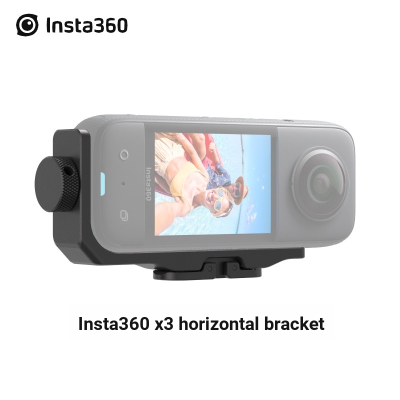 shadowstone-insta360-x3-อะแดปเตอร์แบร็คเก็ตอะลูมิเนียมอัลลอย-แนวนอน-1-4-อินเตอร์เฟส-gopro-อินเตอร์เฟซคู่-insta360-x3-อุปกรณ์เสริม