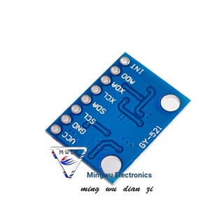 1561 > GY-521 MPU-6050 โมดูลไจโรสโคป สามแกน 6DOF พร้อมโค้ด
