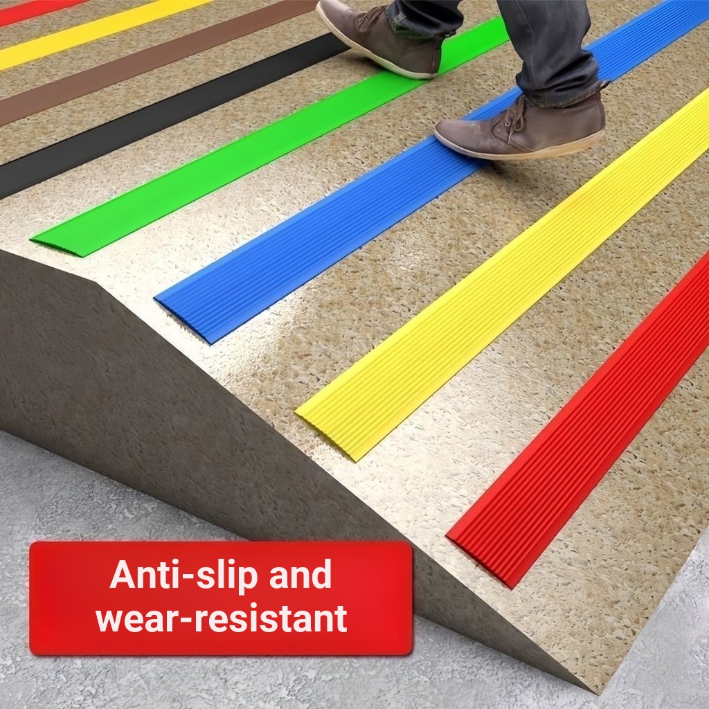 Self-Adhesive บันได Anti-SLIP Strip Step pvc Step สติกเกอร์กลางแจ้ง ...