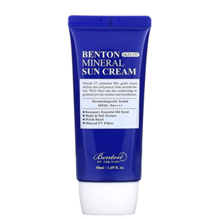 Benton Skin Fit ครีมกันแดดแร่ธาตุ SPF50 PA++++ 1.69 fl.oz / 50 มล. (วันหมดอายุ: 2026.02)