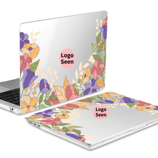 Floral Protective For MacBook Air M2 M1 Pro 13 14 16inch 2023 2022 2021 2020 A2681 A2338 A2337 Touch Bar ID A2179 A1932 A2779 A2780 A2159 A1989 A2251 A2442 A1706