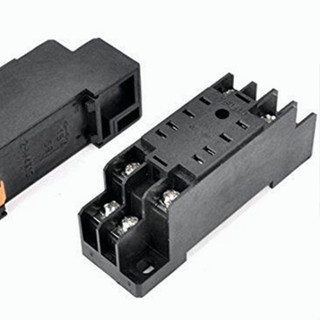 DIYMORE PYF08A   ขนาดเล็กฐานรีเลย์สำหรับ H3Y-2 AC 220V DC 24V 5A 8 Pin MY2NJ HH52P ST6P