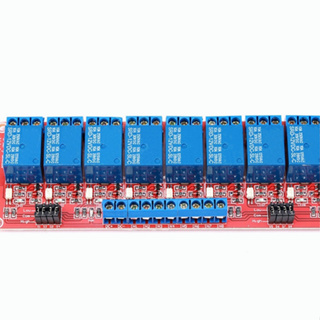 More Module Relay Trigger DC 5 / 12 / 24V 8 Channel dengan Optocoupler Isolation Optocoupler