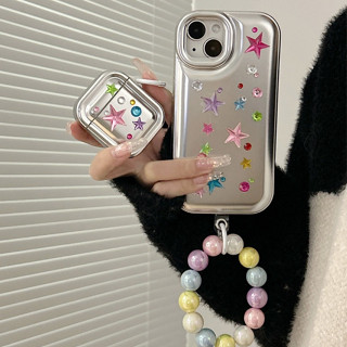 เคสหูฟัง ลายดาว สําหรับ Airpods 14 13 12 11 1 2 3 Pro