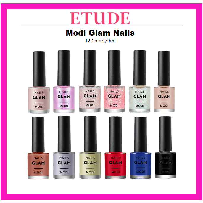 etude-modi-ยาทาเล็บ-12-สี-9-มล