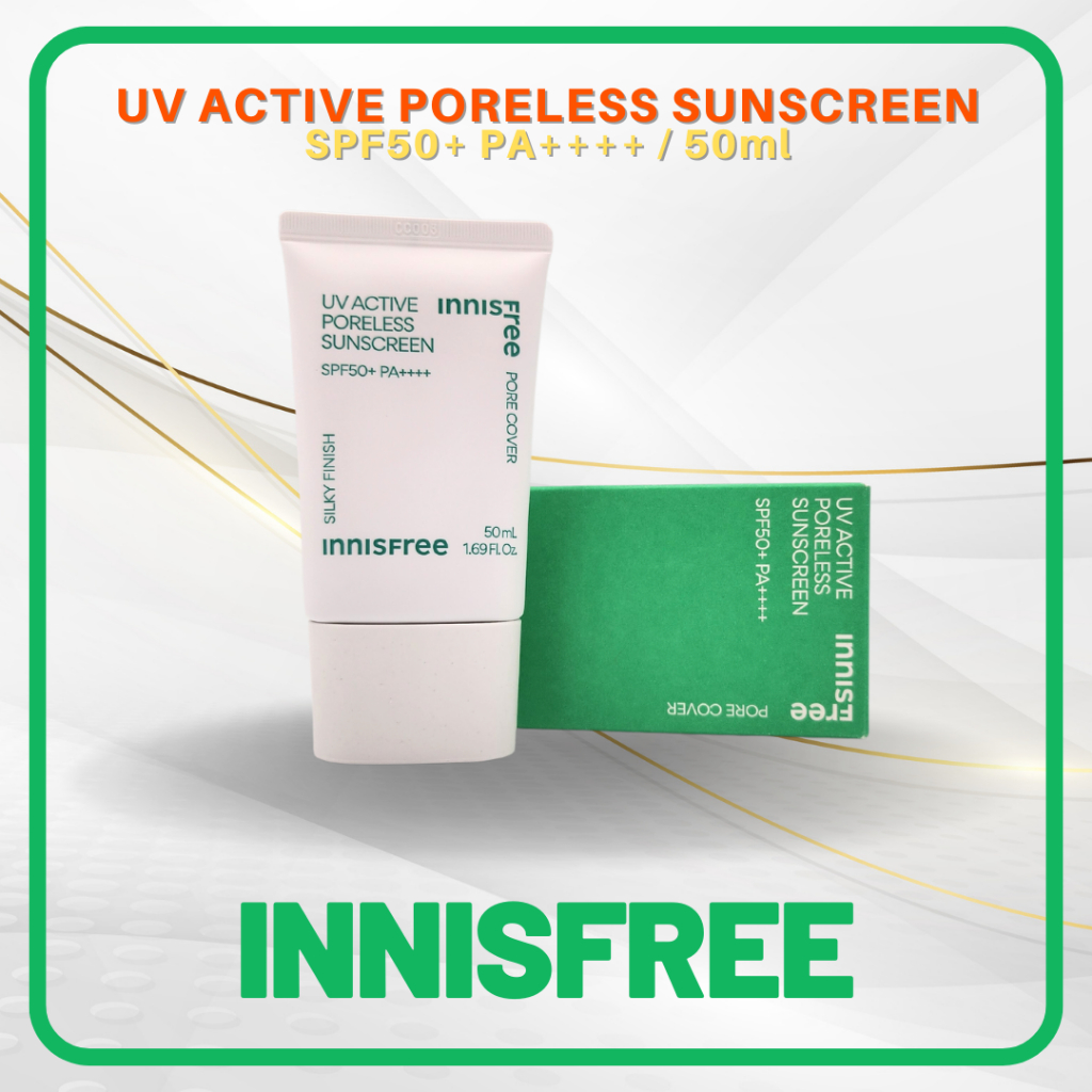 [INNISFREE] กันแดด UV ACTIVE PORELESS SUNSCREEN / SPF50+ PA++++ / 50