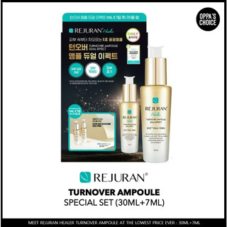 [พร้อมส่ง] Rejuran HEALER TURNOVER AMPOULE DUAL EFFECT 30 มล. + 7 มล.