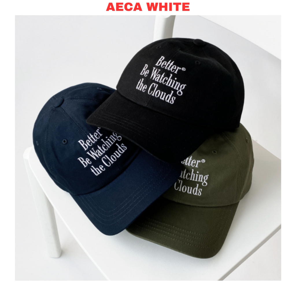 aeca-white-หมวกเบ็ตเตอร์-unisex-3-สี-สินค้าเกาหลี-เลือก-heeseung-ของแท้-100