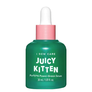 I DEW CARE Juicy Kitten Purifying Power-Green เซรั่ม 1.01 fl.oz / 30 มล.