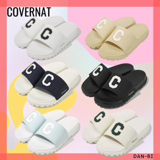 [COVERNAT] โลโก้ C สไลด์ / ทุกเพศ / 6 สี / ผลิตภัณฑ์จากเกาหลีใต้ / ของแท้ 100% / รู้สึกสบายในชีวิตประจําวัน