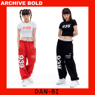 [ARCHIVE Bold] 939 เสื้อครอป โลโก้ 2 สี ONE SIZE SPAN เสื้อแขนสั้น ลําลอง สไตล์เกาหลี สินค้าขายดี