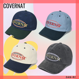 Blackpink [COVERNAT] หมวกแก๊ป BASEBALL โลโก้วินเทจ ของแท้ 100% สีดํา ชมพู ลิซ่า ปิ๊ก 4 สี ฟรีไซซ์ / สินค้าเกาหลีใต้ / ของแท้ 100%
