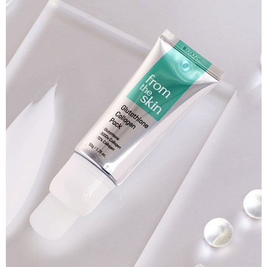 ใหม่-พร้อมส่ง-from-the-skin-biomoa-กลูตาไธโอนคอลลาเจนแบบลอกออกแพ็ค-glutathione-collagen-peel-off-pack-50g