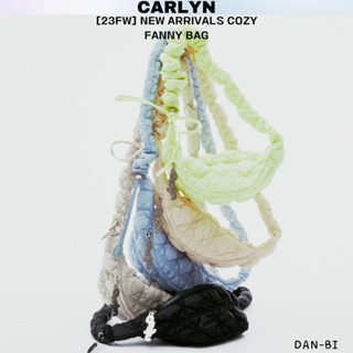 [Carlyn] [23FW] มาใหม่ Carlyn Cozy FANNY Bag / ของแท้ 100% / 5 สี / สินค้าเกาหลี / ลดราคาตอนนี้!