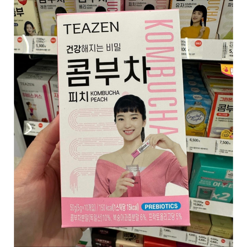 พร้อมส่ง-teazen-ผงคอมบูชา