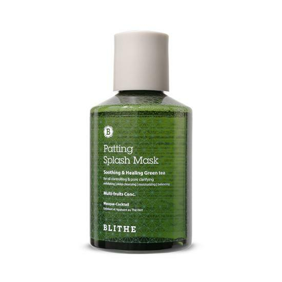 Blithe Patting Splash Mask Soothing & Healing ชาเขียว 150 มล. | Shopee ...