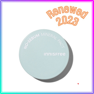 อินนิสฟรี โน-ซีบัม มิเนอรัล สนธิสัญญา / innisfree No-Sebum Mineral Pact 8.5g (2023 AD)