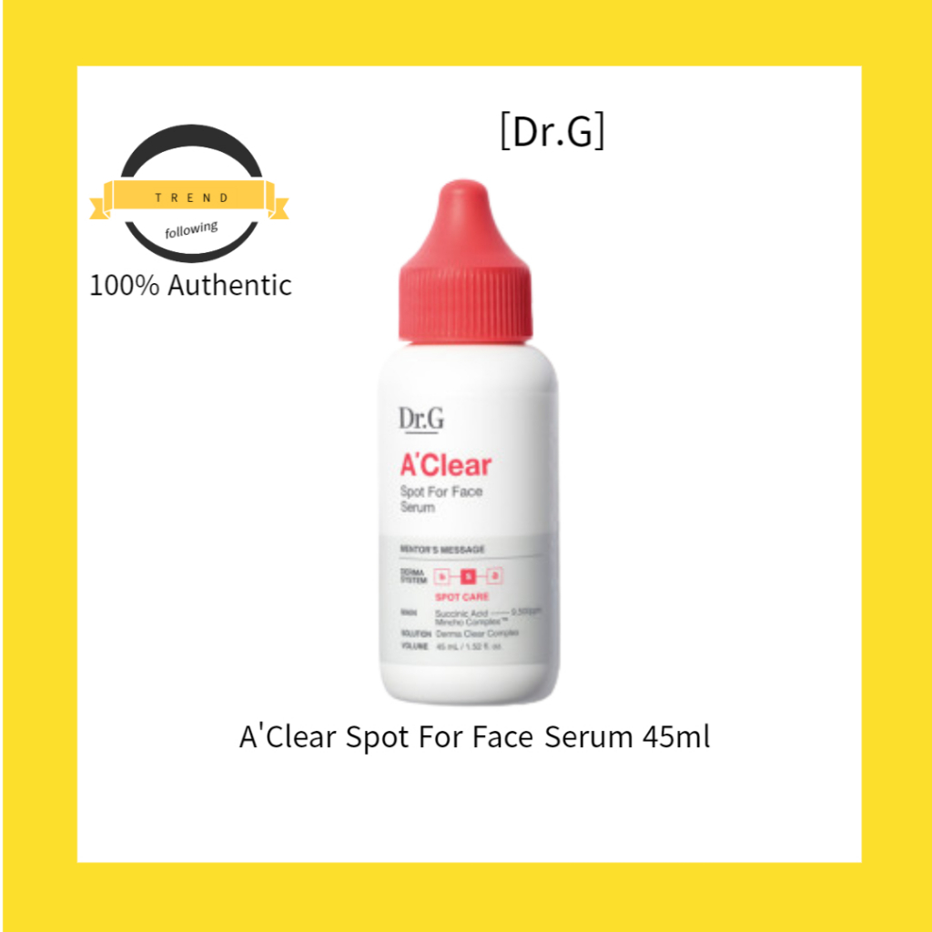 dr-g-aclear-spot-for-face-serum-เซรั่มบํารุงผิวหน้า-45-มล