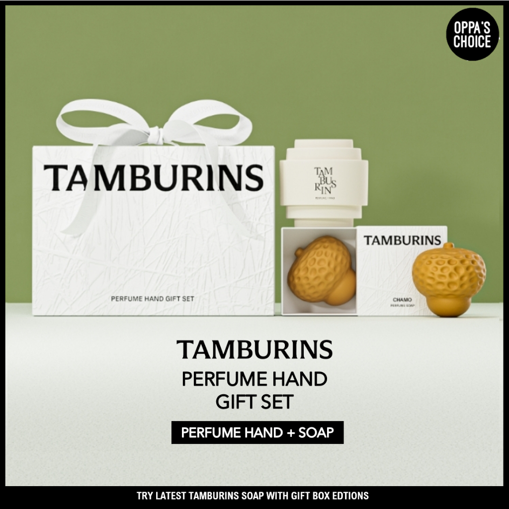 [NEW] TAMBURINS PERFUME HAND GIFT SET(HAND CREAM 15ML + MINI SOAP) Shopee Thailand