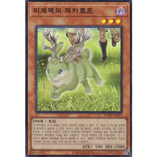 [RC04-KR014] YUGIOH "Danger!? Jackalope?" Korean KONAMI Single Card