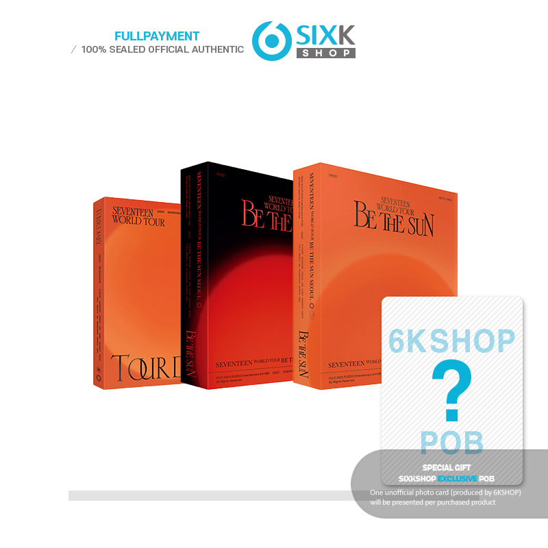 SEVENTEEN World Tour BE THE SUN- SEOUL (Digital Code / DVD / Tour