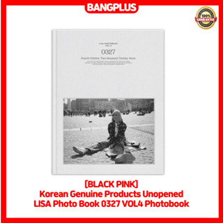 [BLACK Pink] หนังสือภาพถ่าย LISA ของแท้ สไตล์เกาหลี 0327 VOL4