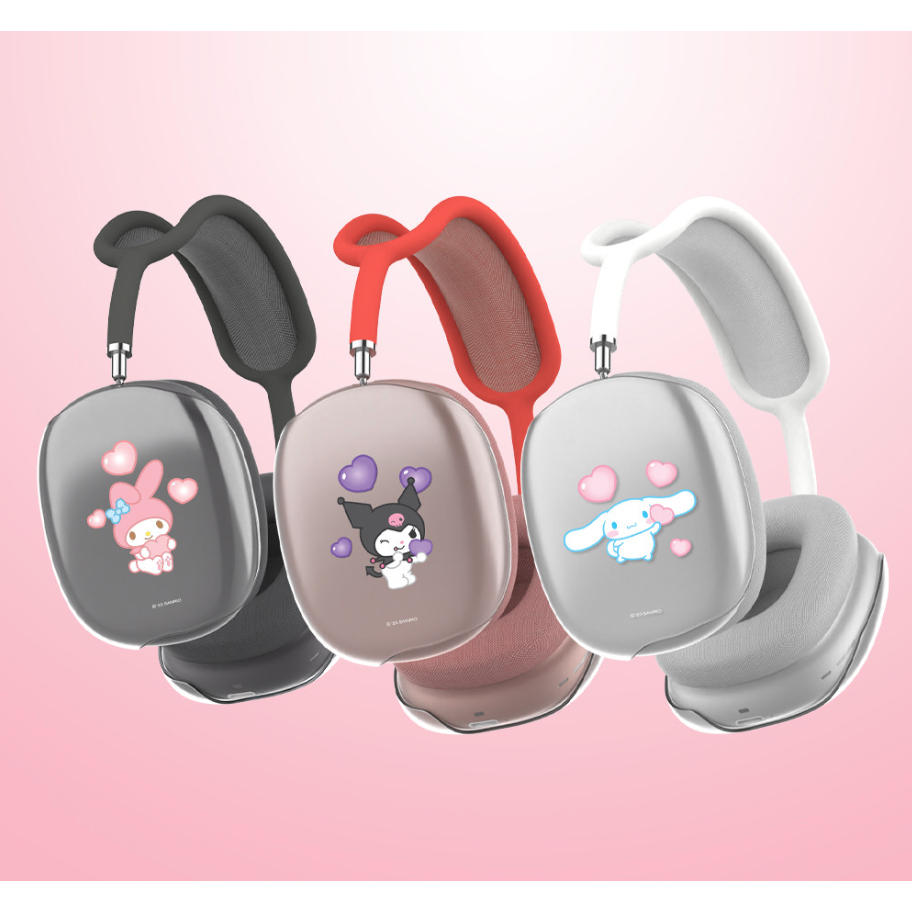 เคสใส-ลาย-sanrio-โฮโลแกรมมายเมโลดี้-สําหรับ-airpods-max