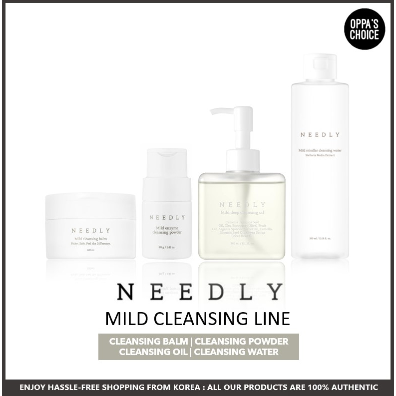 needly-mild-cleansing-line-cleansing-balm-cleansing-powder-cleansing-oil-cleansing-water