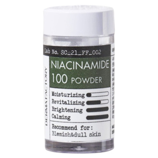 Derma FACTORY Niacinamide เอสเซนส์ผง 0.31 ออนซ์ / 9 กรัม 100 ชิ้น