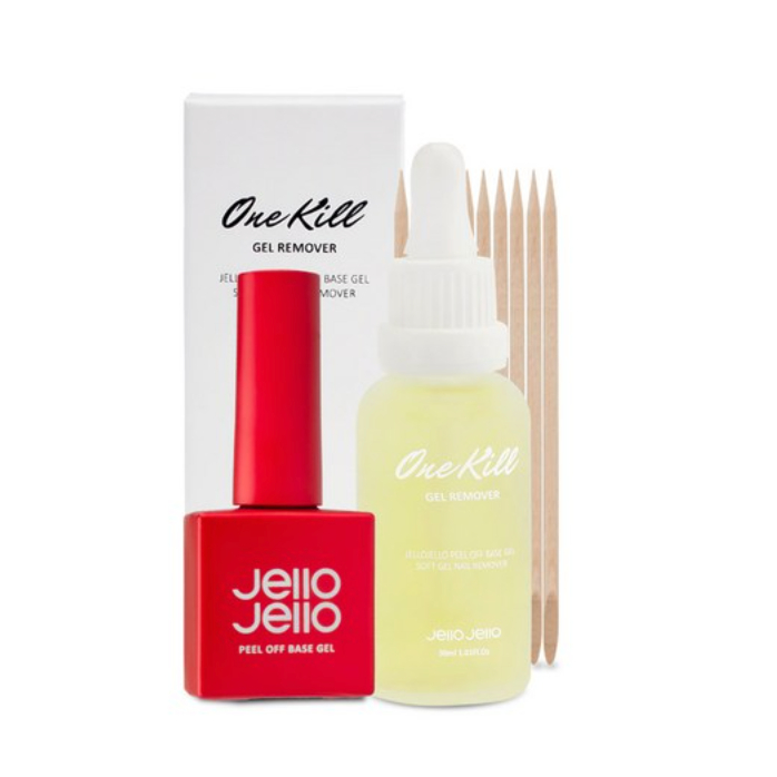 Jello Jello Repair Gel Non Wipe Clear Gel Nail Polish Overlay